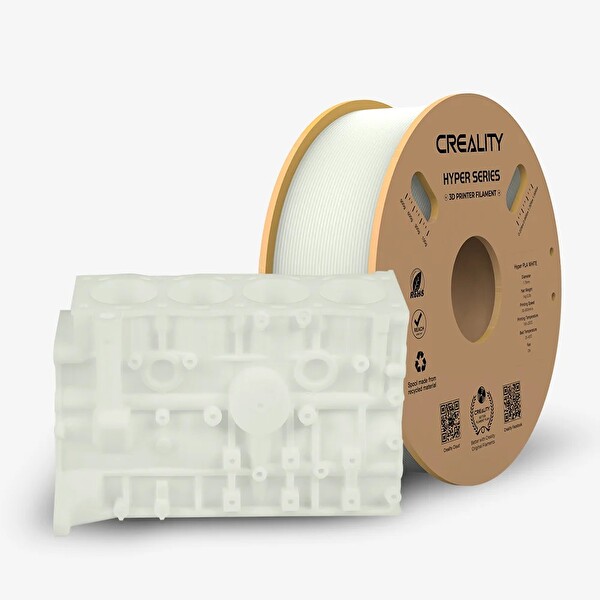 Creality Hyper PLA Beyaz 1.75 MM 1 KG Filament