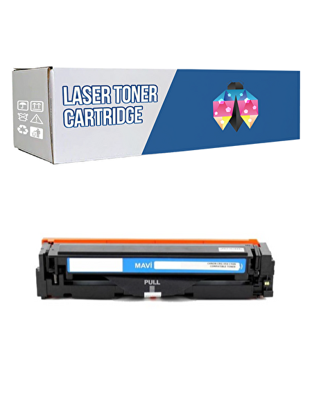 Powprint Canon CRG-054 I-Sensys MF-643CDW Mavi 1.400 Syf Muadil Toner