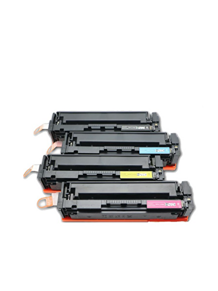 Powprint Canon CRG-045 / CF400 I-Sensys MF-636CDWT CMYK 1 Set Muadil Toner