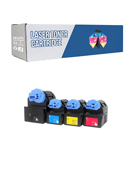 Powprint Canon imagerunner C3580i C-EXV-21 CMYK 1 Set Muadil Toner
