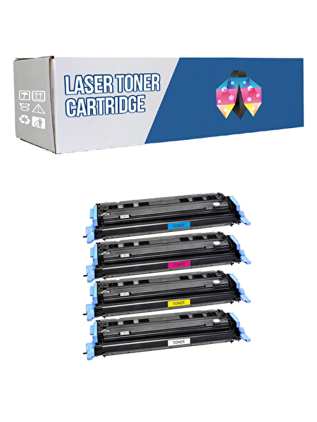Powprint Canon CRG-707 CMYK Set Muadil Toner