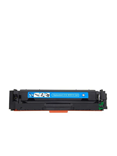 Powprint Canon CRG-055 I-Sensys MF-744CDW 2.400 Syf Mavi Çipsiz Muadil Toner