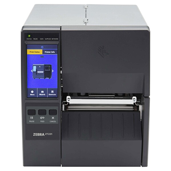 Zebra ZT231 Thermal - Thermal Transfer Seri - USB - Ethernet 203 DPI Barkod Yazıcı
