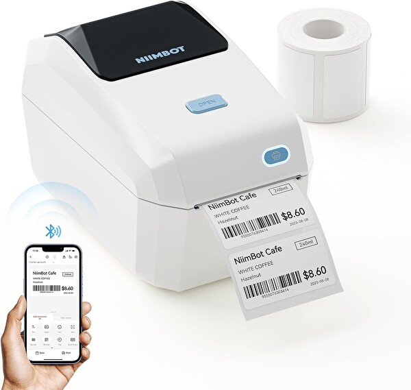 Niimbot K3 Taşınabilir Kablosuz Etiket Yazıcı - Krem