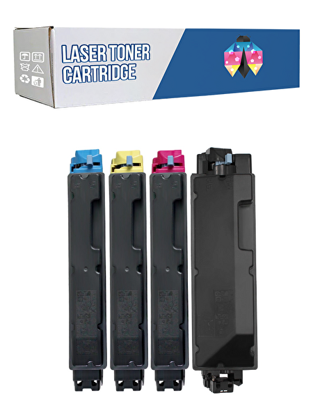 Powprint Kyocera Ecosys P6235CDN TK-5280 CMYK 1 Set Muadil Toner
