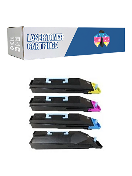 Powprint Kyocera TK-865 CMYK 1 Set Muadil Toner