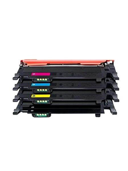 Powprint HP 117A-W2070A CMYK Çipli 1 Set Muadil Toner