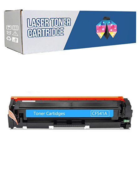 Powprint HP LaserJet Pro M452DN 204A-CF511A Mavi Muadil Toner