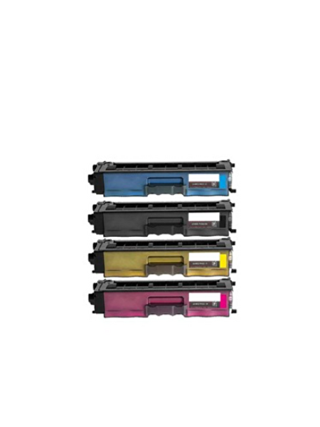 Powprint Brother TN-340 MFC-9460CDN CMYK 1 Set Muadil Toner