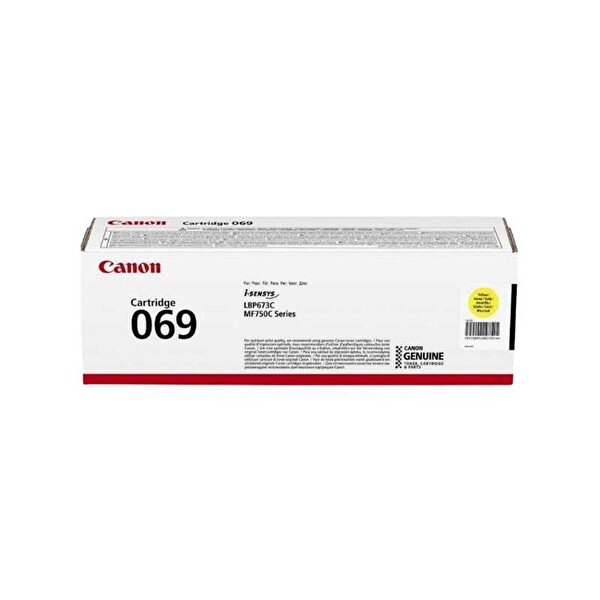 Canon CRG-069 Y Sarı Toner MF754-752-673