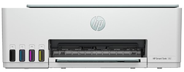 HP 4A8D6A Smart Tank 582 Yazıcı-Tarayıcı-Fotokopi-WiFi Çok Fonksiyonlu Tanklı Yazıcı