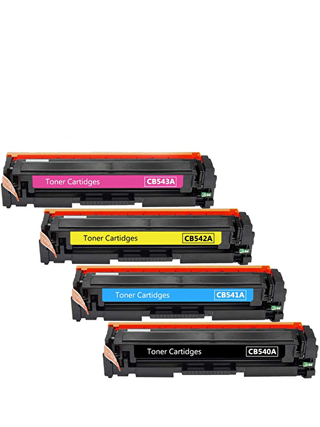Powprint HP 203A-CF540A Pro MFP M281fw - T6B59A CMYK 1 Set Muadil Toner