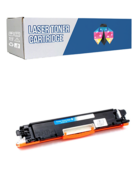 Powprint HP 126A-CE311A MFP M175a-M175NW 1.000 Syf Mavi Muadil Toner