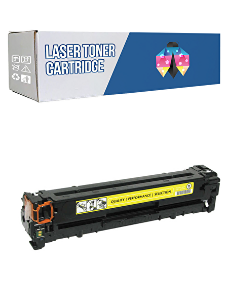HP 128A-CE322A LaserJet CP1525NW 1.300 Syf Sarı Muadil Toner