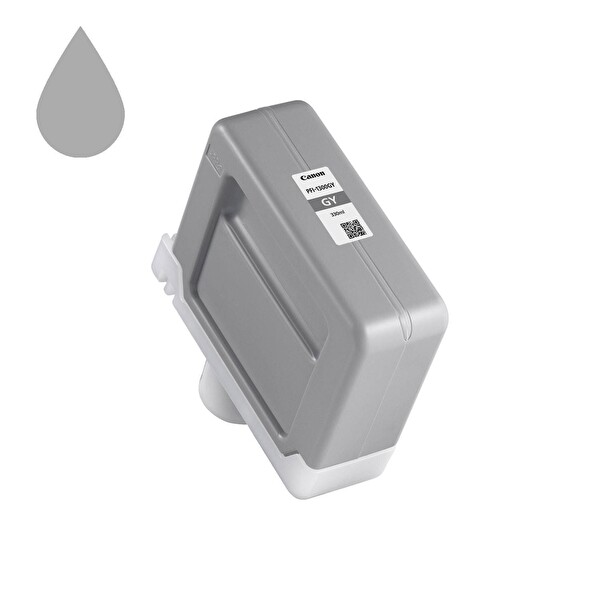 Canon PFI-1300 GY (Gray) Gri Plotter Orijinal Mürekkep Kartuş 330 ml. (0817C001)
