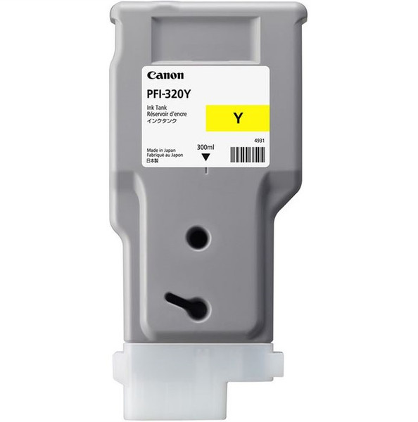Canon PFI-320 Y (Yellow) Sarı Plotter Orijinal Mürekkep Kartuş 300 ml. (2893C001)