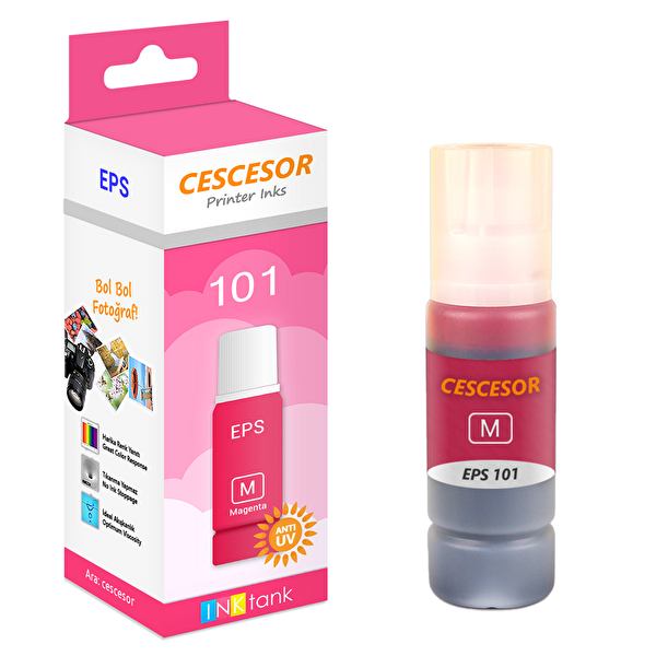 Cescesor Epson 101 Kırmızı Muadil Mürekkep 70 ML