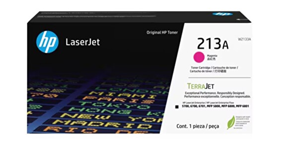 HP 213A Magenta Kırmızı 3.000 Sayfa Toner W2133A