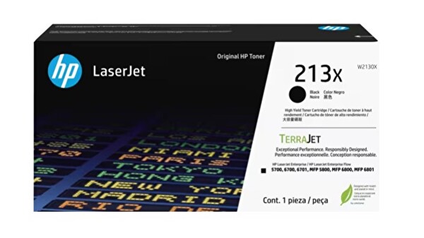 HP 213X Siyah 9.000 Sayfa Toner W2130X