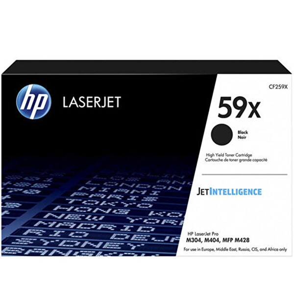 HP 59X Siyah 10.000 Sayfa Toner CF259X