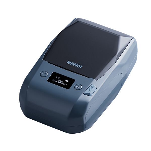 Niimbot M2 Taşınabilir Kablosuz Etiket Yazıcı Göl Mavisi