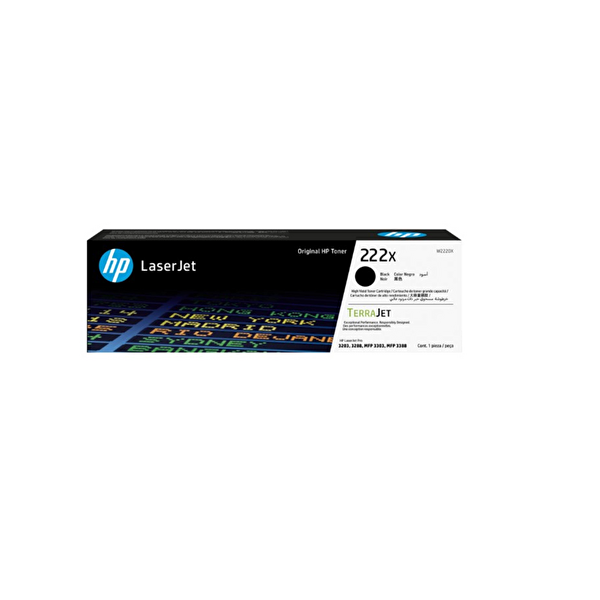 HP 222X Black Siyah 3.200 Sayfa Toner W2220X