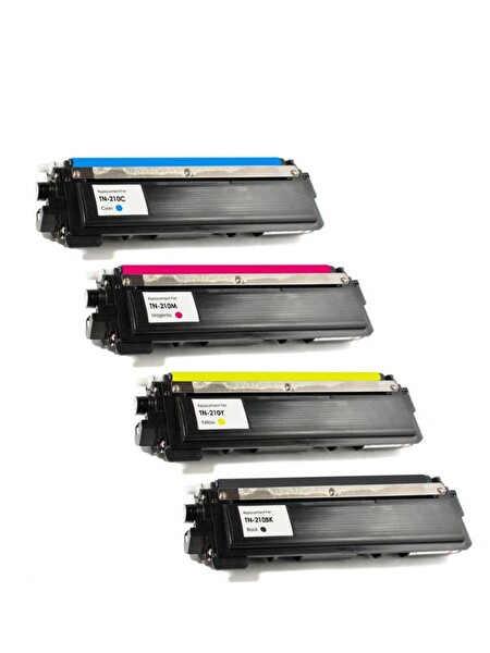 Powprint Brother TN-210-TN-230-TN-240 HL-8070 HL-8370 CMYK 1 Set Muadil Toner