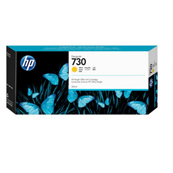 HP P2V70A (730) Sarı Mürekkep Kartuş
