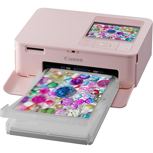 Canon Selphy CP1500 Kablosuz Fotoğraf Yazıcısı Pembe