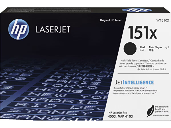 HP W1510X (151X) Siyah Laserjet Toner 9700 Sayfa