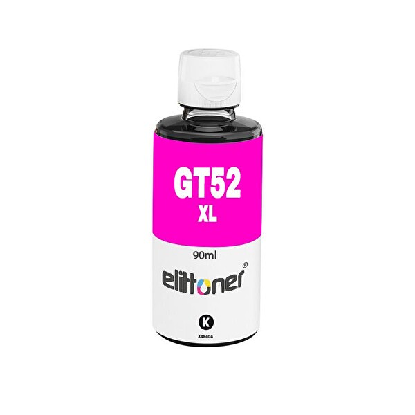 Elittoner HP GT52XLM - M0H55AE - Magenta 70 ML Mürekkep