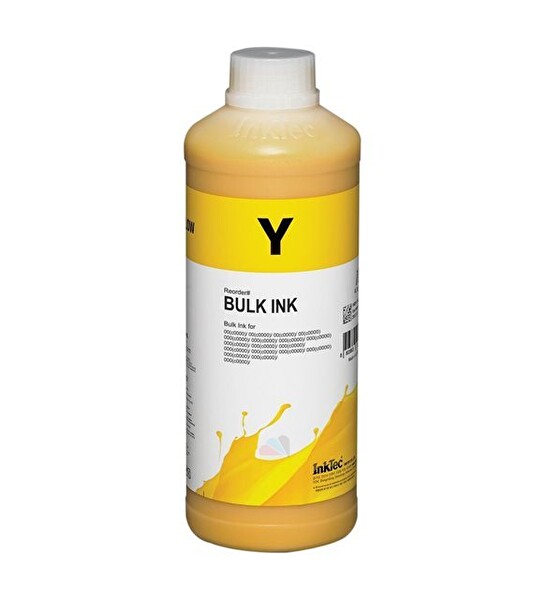 InkTec Pigment Canon Mürekkep 1 Litre Sarı