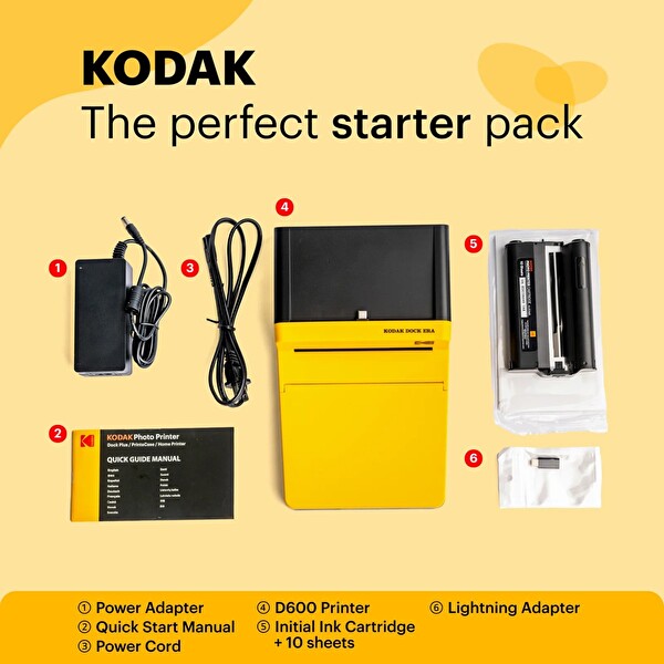 Kodak Dock ERA 10x15 Fotoğraf Yazıcısı