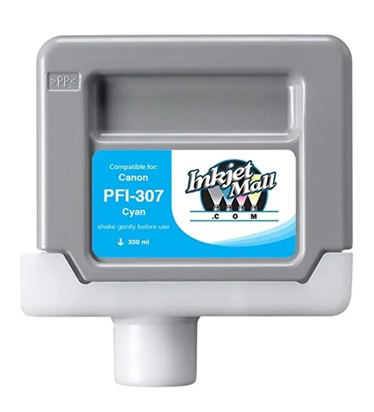 BK Canon PFI-307C Mavi Muadil Kartuş 330 ML