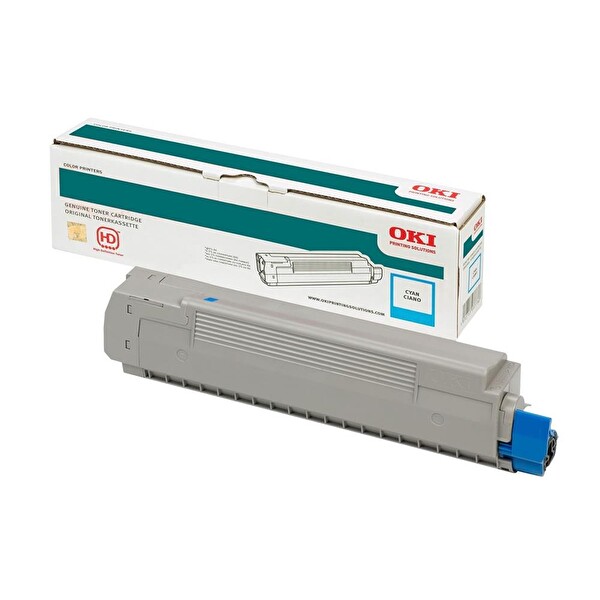 OKI MC873-MC883 Mavi Toner 10.000 Sayfa