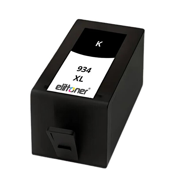 Elittoner HP 934XL 6230 C2P23AE Black Siyah Yüksek Kapasite Kartuş