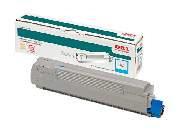 OKI 47095703 C824 - C834 - C844 - 5000 Sayfa Mavi Toner