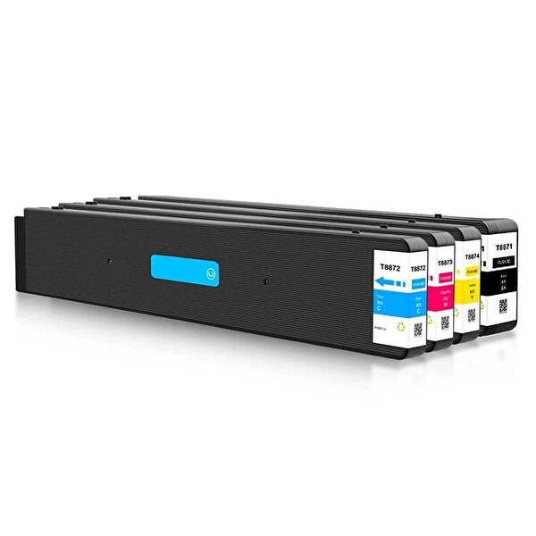 BK Epson T8581-T8584 Epson Workforce WF-C20590 4 Adet Muadil Kartuş