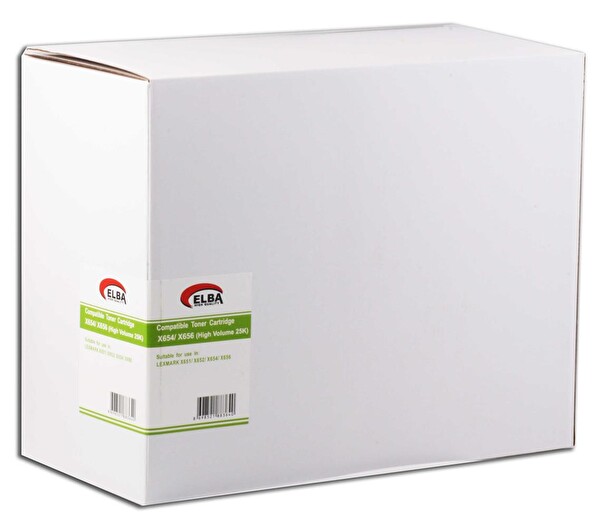 Elba Lexmark X651-652-654-656 Yüksek Kapasite Toner