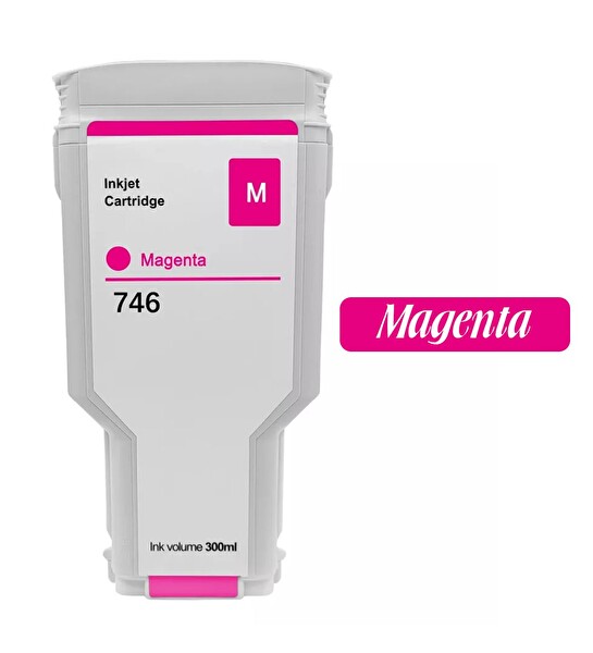 Photoink HP 746XL - P2V78A Kırmızı Muadil Kartuş 300 ML