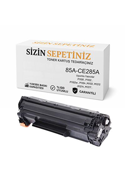 Sizinsepetiniz HP Laserjet (CE285A) P1102/M1132/M1217nfw Muadil Toner