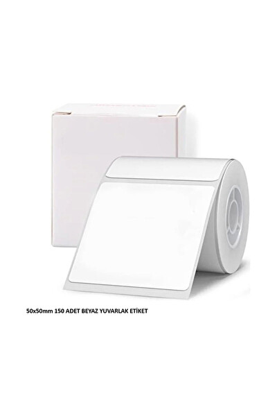 Zuidid MS50X - 50x50 MM Lamine Termal Etiket - 150 Adet