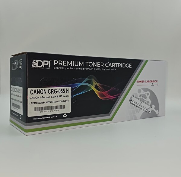 Dpi Toner Canon CRG-055 M 3018C002 Muadil Toner