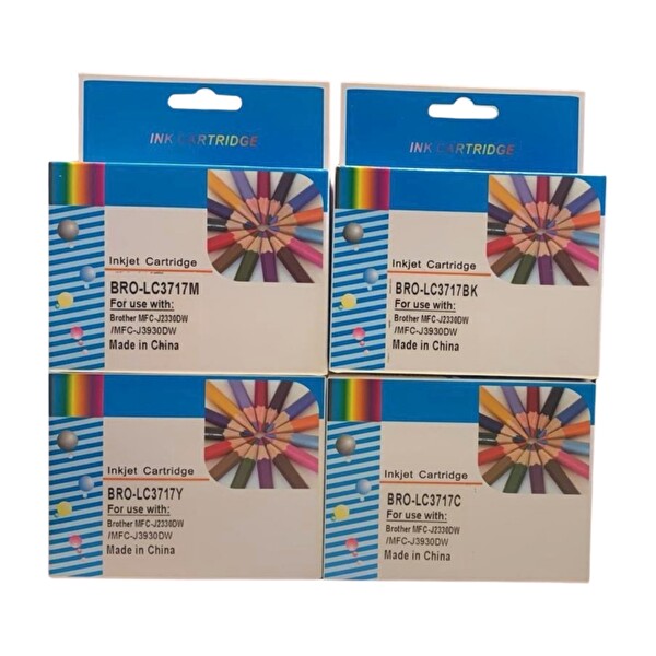 Dpi Toner Brother LC3717 Muadil Mürekkep kartuş
