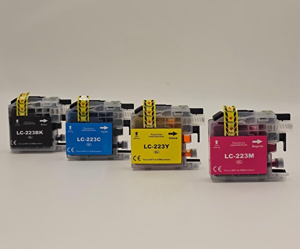 Dpi Toner Brother LC223 Muadil Mürekkep Karuş