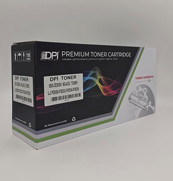 Dpi Toner HP 05X-CE505X Muadil Toner