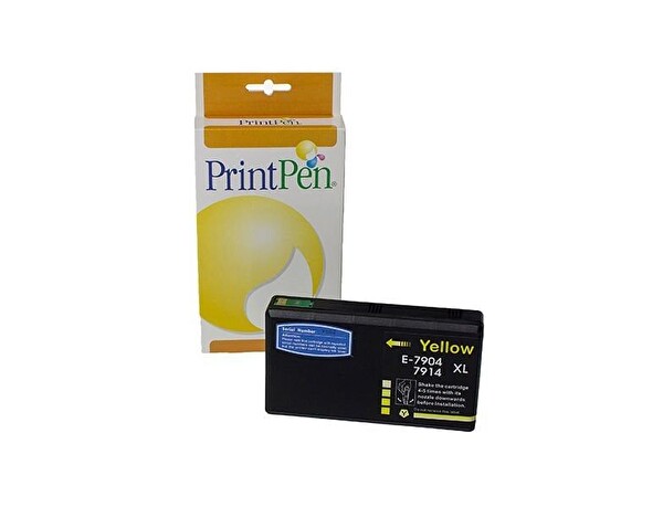 Printpen Epson T79XL C13T79044010 Sarı Mürekkep Kartuş Yüksek Kapasite 25,0ml-2k
