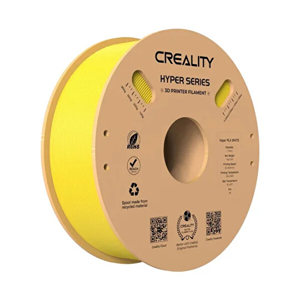 Creality Hyper PLA Filament Sarı 1.75MM 1KG