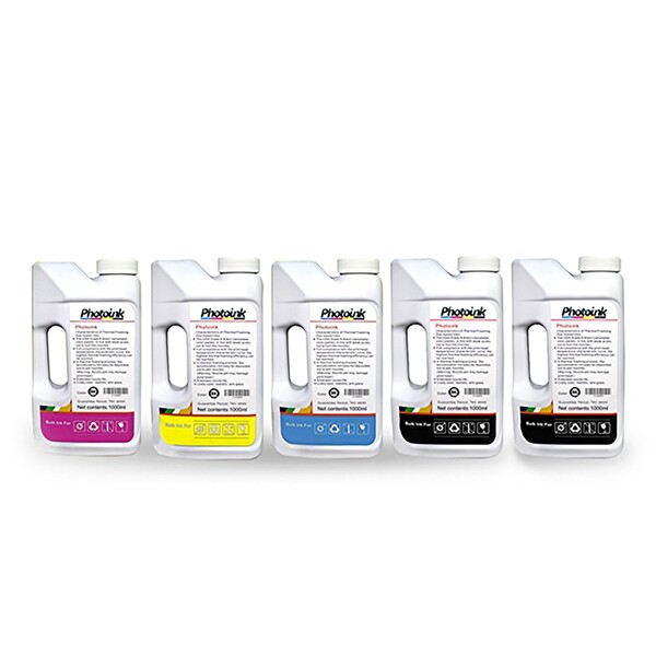 Photoink 5 Kartuşlu Canon Yazıcılar İçin Uyumlu 1000 ML 5 Renk Akıllı Mürekkep Seti