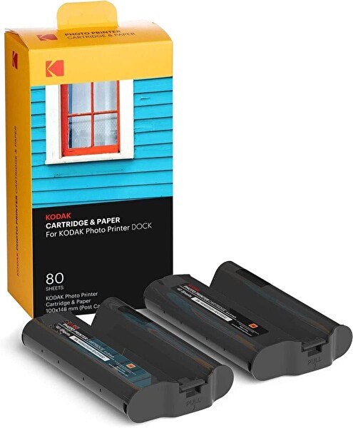 Kodak PHC-80/PD-450W Ve D460 Modelleri İçin 80 Adetlik Baskı Seti